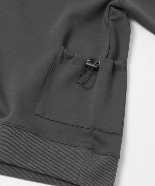 ITEMS URBANRESEARCH（アイテムズ アーバンリサーチ）の「サイドストレージダンボールプルオーバー（スウェット・メンズ・ホワイト/ベージュ/チャコールグレー・MEDIUM/LARGE）」の16枚目の写真