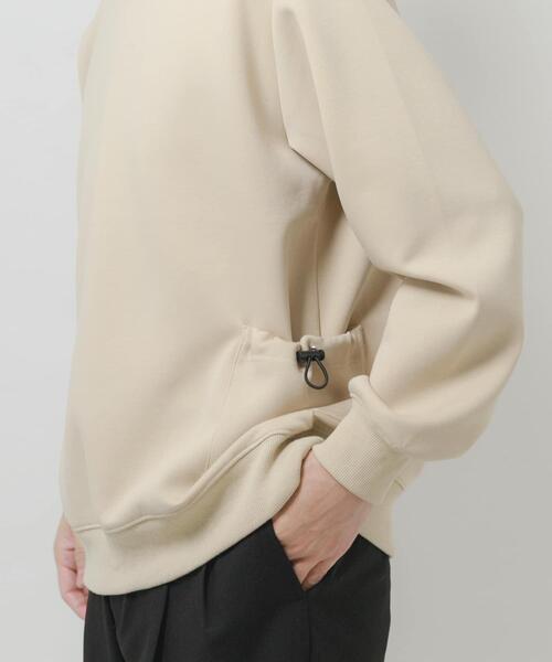 ITEMS URBANRESEARCH（アイテムズ アーバンリサーチ）の「サイドストレージダンボールプルオーバー（スウェット・メンズ・ホワイト/ベージュ/チャコールグレー・MEDIUM/LARGE）」の21枚目の写真