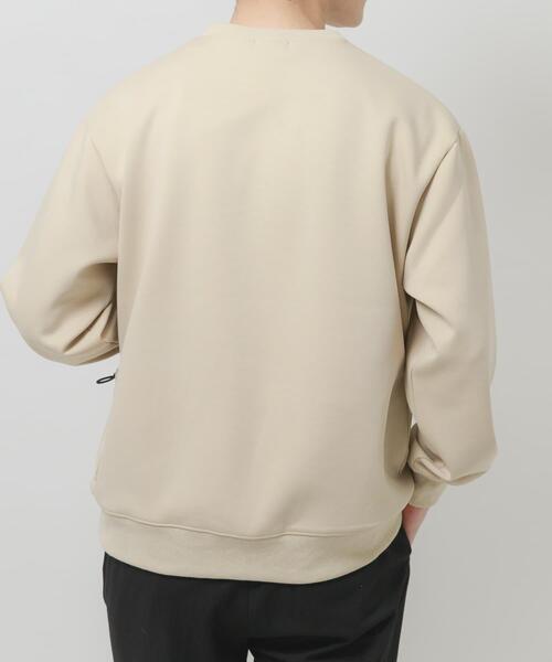 ITEMS URBANRESEARCH（アイテムズ アーバンリサーチ）の「サイドストレージダンボールプルオーバー（スウェット・メンズ・ホワイト/ベージュ/チャコールグレー・MEDIUM/LARGE）」の22枚目の写真