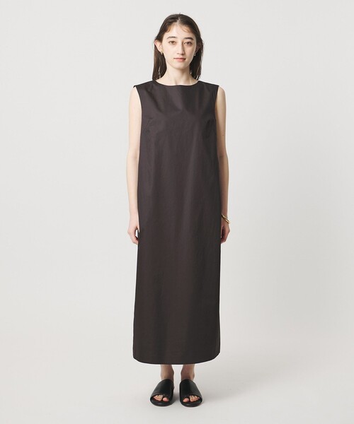 UNITED ARROWS(ユナイテッドアローズ)の「バックコンシャス ワンピース ‐ウォッシャブル‐(ワンピース・レディース・ブラック/ダークブラウン・38/36)」の11枚目の写真