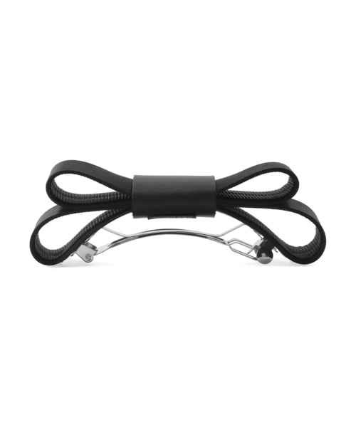 ANEMONE（アネモネ）の「リボンバレッタ（バレッタ/ヘアクリップ・レディース・ブラック・FREE）」の2枚目の写真