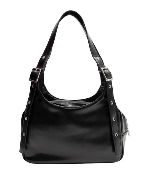 WEGO（ウィゴー）の「WEGO/ハトメベルトハンドバッグ（ハンドバッグ・レディース・ブラック/ピンク/ブラウン・FREE）」の11枚目の写真