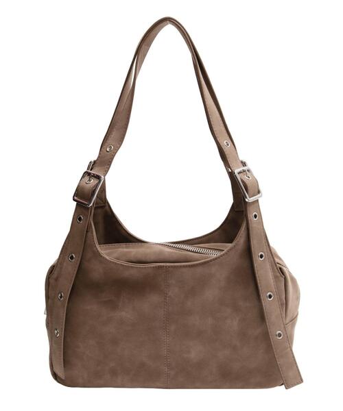 WEGO（ウィゴー）の「WEGO/ハトメベルトハンドバッグ（ハンドバッグ・レディース・ブラック/ピンク/ブラウン・FREE）」の16枚目の写真