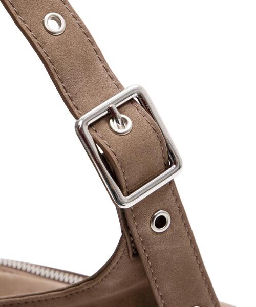 WEGO（ウィゴー）の「WEGO/ハトメベルトハンドバッグ（ハンドバッグ・レディース・ブラック/ピンク/ブラウン・FREE）」の20枚目の写真