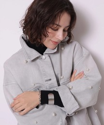 ノーカラーGジャン（その他アウター）｜Arpege story（アルページュ