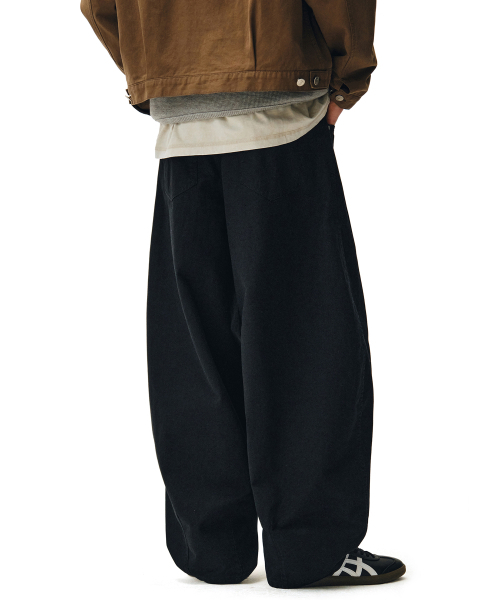 DECET(デケト)の「Barrel Wide Leg Pants DCPT071Black(その他パンツ・メンズ・その他・32/34/30/28/26)」の8枚目の写真