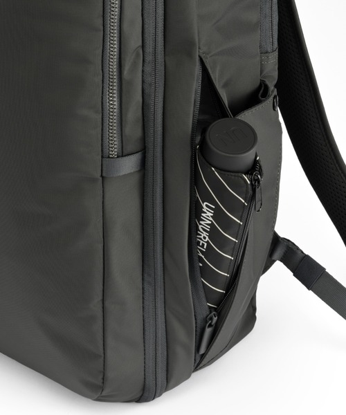 ace.(エース)の「ビジネスリュック ネフィル 26/32L B4サイズ 15.6インチPC 2気室 20092(ビジネスバッグ・レディース・アッシュ/ブラック・FREE)」の5枚目の写真