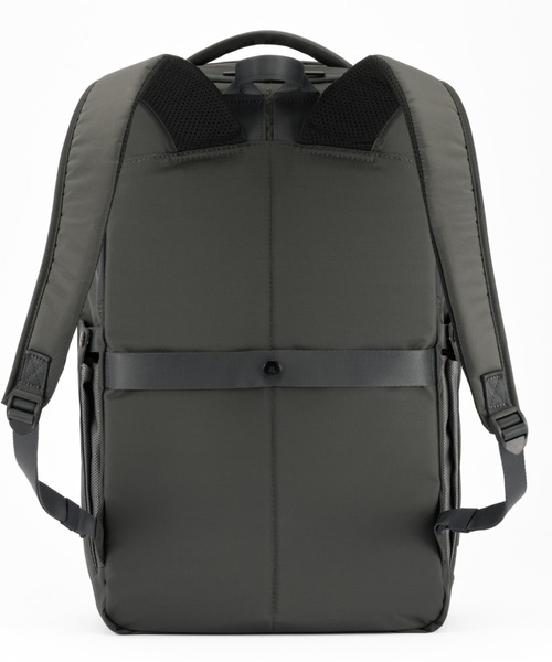 ace.(エース)の「ビジネスリュック ネフィル 26/32L B4サイズ 15.6インチPC 2気室 20092(ビジネスバッグ・レディース・アッシュ/ブラック・FREE)」の8枚目の写真