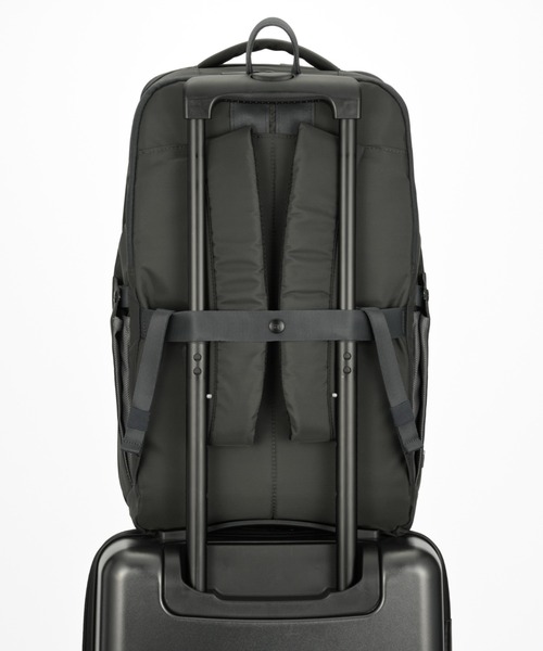 ace.(エース)の「ビジネスリュック ネフィル 26/32L B4サイズ 15.6インチPC 2気室 20092(ビジネスバッグ・レディース・アッシュ/ブラック・FREE)」の16枚目の写真
