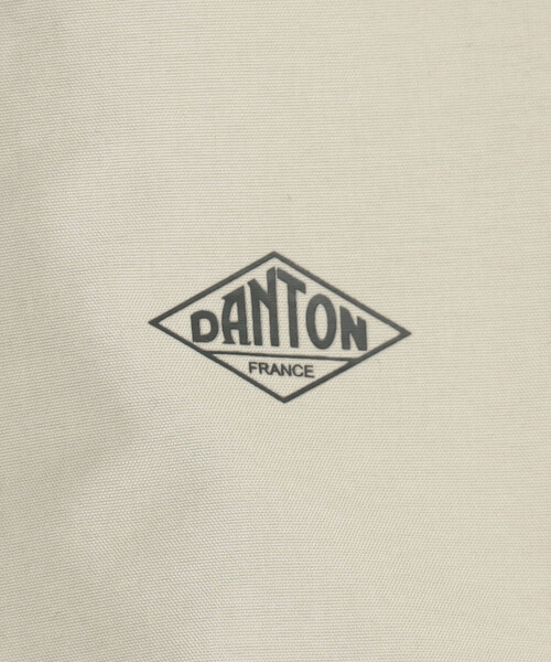 DANTON(ダントン)の「DANTON | スタナーナイロン フードショートジャケット WOMEN(ナイロンジャケット・レディース・ブラック/ピンク系その他/グレイッシュベージュ・M/S)」の18枚目の写真
