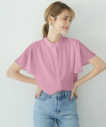 ブラウス シャツ ふんわり袖 gtops4134