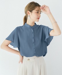 ブラウス シャツ ふんわり袖 gtops4134