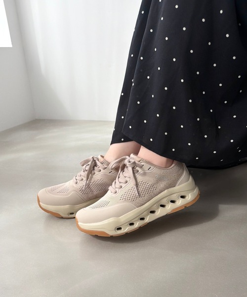 ORiental TRaffic（オリエンタルトラフィック）の「【瞬間フィット】 ハンズフリー シューレース スニーカー /OT3798　チョコプラ CM スリッポン（スニーカー・レディース・ベージュ/イエロー/グレー/ブラック・34/35/36/37/38/39/40/41/42）」の13枚目の写真