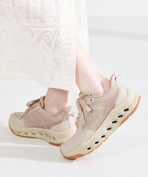 ORiental TRaffic（オリエンタルトラフィック）の「【瞬間フィット】 ハンズフリー シューレース スニーカー /OT3798　チョコプラ CM スリッポン（スニーカー・レディース・ベージュ/イエロー/グレー/ブラック・34/35/36/37/38/39/40/41/42）」の16枚目の写真