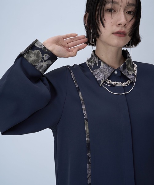 ラメジャガードキリカエシャツ(HARE)（シャツ/ブラウス）｜HARE（ハレ