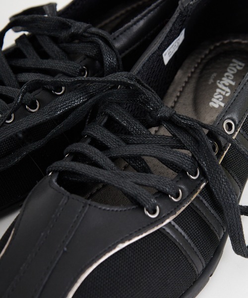 ROCKFISH WEATHERWEAR（ロックフィッシュウェザーウェア）の「[Rockfish Weatherwear/ロックフィッシュ ウェザーウェア] BLISS VELCRO SNK  レースアップ フラットシューズ（スニーカー・レディース・ブラック/ブラウン/シルバー・24.5/24/25/23.5）」の5枚目の写真