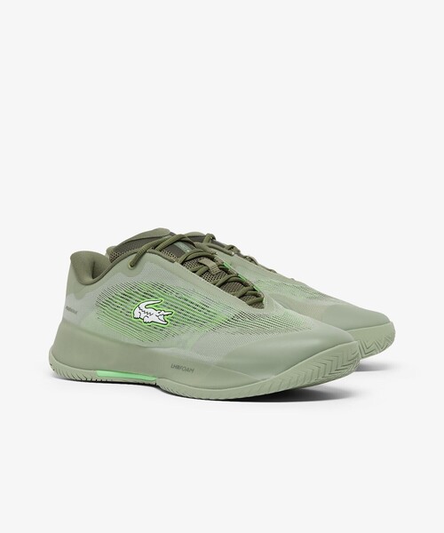LACOSTE(ラコステ)の「メンズ AG-LT PRO 1261 SMA COOL MAX メッシュアッパースニーカー(スニーカー・メンズ・グリーン・28.5cm/25.5cm/26.0cm/26.5cm/28.0cm/27.0cm/25.0cm)」の3枚目の写真