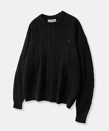 オーバーサイズ」に該当するニット/セーター（ブラック/黒色系