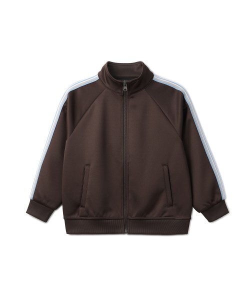 MUSINSA STANDARD KIDS（ムシンサスタンダードキッズ）の「クラシック トラック セットアップ [ブラウン]（セットアップ・レディース・その他・100/110/120/130/140/150）」の2枚目の写真
