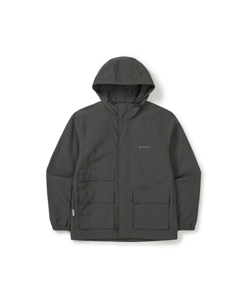 Snow Peak(スノーピーク)の「Snow Peak / Cample Utility Windbreaker ユーティリティ ウィンドブレーカー 海外限定(ナイロンジャケット・メンズ・ライトベージュ/ダークネイビー/ダークカーキ・XL/L/M)」の1枚目の写真