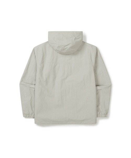 Snow Peak(スノーピーク)の「Snow Peak / Cample Utility Windbreaker ユーティリティ ウィンドブレーカー 海外限定(ナイロンジャケット・メンズ・ライトベージュ/ダークネイビー/ダークカーキ・XL/L/M)」の4枚目の写真