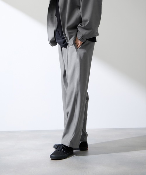 URBAN COLLECTION(アーバンコレクション)の「URBAN COLLECTION ポリトロ ワイドパンツ(その他パンツ・メンズ・チャコールグレー/ライトグレー/ブラック・XL/L/M/S)」の10枚目の写真