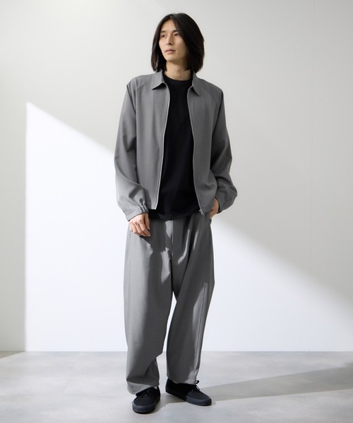 URBAN COLLECTION(アーバンコレクション)の「URBAN COLLECTION ポリトロ ワイドパンツ(その他パンツ・メンズ・チャコールグレー/ライトグレー/ブラック・XL/L/M/S)」の11枚目の写真