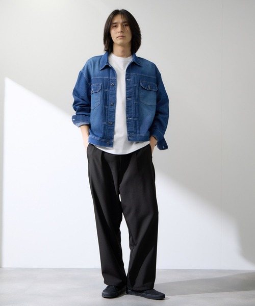 URBAN COLLECTION(アーバンコレクション)の「URBAN COLLECTION ポリトロ ワイドパンツ(その他パンツ・メンズ・チャコールグレー/ライトグレー/ブラック・XL/L/M/S)」の15枚目の写真