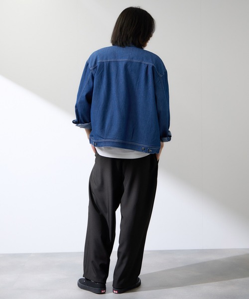 URBAN COLLECTION(アーバンコレクション)の「URBAN COLLECTION ポリトロ ワイドパンツ(その他パンツ・メンズ・チャコールグレー/ライトグレー/ブラック・XL/L/M/S)」の16枚目の写真