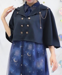 axes femme（アクシーズファム）の「チェーン付フードケープ（ブルゾン）」