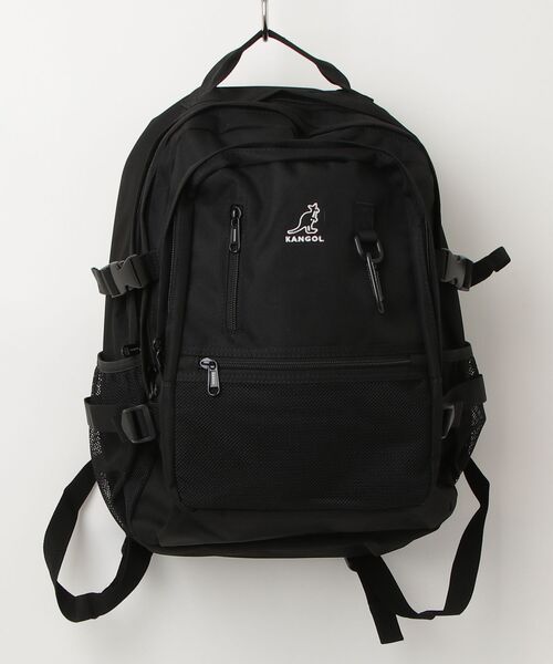 KANGOL(カンゴール)の「"06"≪KANGOL≫12ポケット/30L 多収納 バックパック(バックパック/リュック・メンズ・サンドベージュ/ブラック/アイボリー・ONE SIZE)」の11枚目の写真