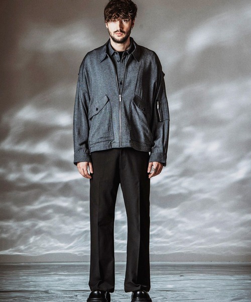 NO ID.(ノーアイディ)の「【NO ID.】WWU BIG Flight Jacket / ダブルダブルユービッグフライトジャケット(ミリタリージャケット・メンズ・ブラック/その他23・ONE SIZE)」の15枚目の写真
