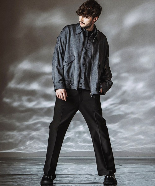 NO ID.(ノーアイディ)の「【NO ID.】WWU BIG Flight Jacket / ダブルダブルユービッグフライトジャケット(ミリタリージャケット・メンズ・ブラック/その他23・ONE SIZE)」の19枚目の写真