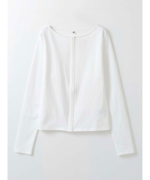 HER.(ハー)の「フロントホックプルオーバー(Tシャツ/カットソー・レディース・ブラック/オフホワイト・フリー)」の21枚目の写真
