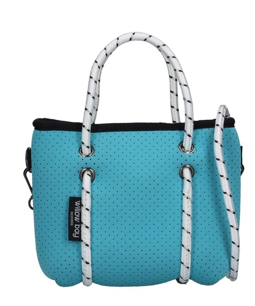 Willow Bay(ウィローベイ)の「【Willow Bay】ウィローベイ BOUTIQUE TINY ミニトートバッグ(トートバッグ・レディース・ラベンダー/ブラック系1/ブラック系3/ブラウン/ライム/アクア/ピンク/グレー/ブラック系2・FREE)」の7枚目の写真