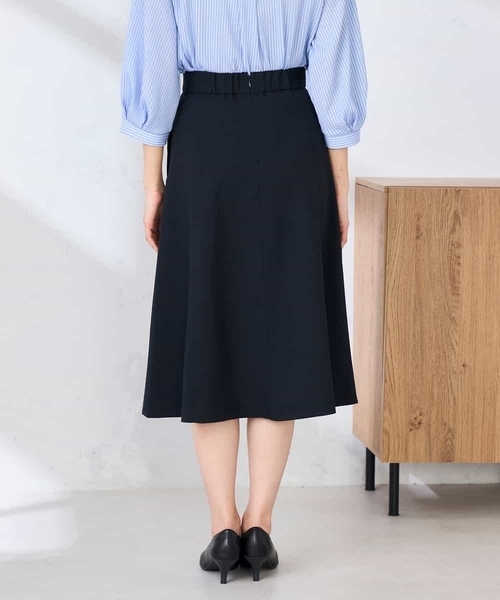 a.v.v(アーヴェヴェ)の「【洗える/UVカット】リネンライクストレッチフレアスカート(スカート・レディース・ベージュ/グレー/ネイビー・38/36/40)」の22枚目の写真