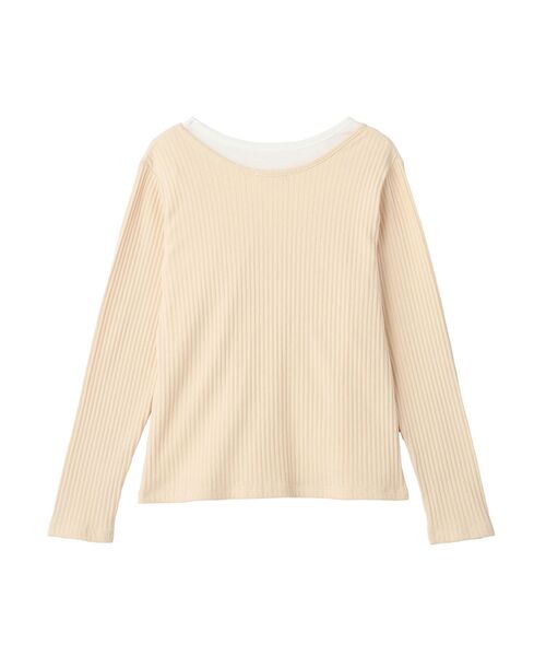 CRAFT STANDARD BOUTIQUE（クラフトスタンダードブティック）の「2点セット / スクープネックカーディガン+タンクトップ（Tシャツ/カットソー・レディース・杢グレー/アイボリー・FREE）」の22枚目の写真