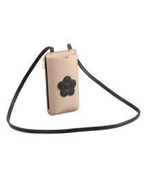 MARY QUANT（マリークワント）の「デイジーパッチ モバイルショルダー（スマホグッズ）」
