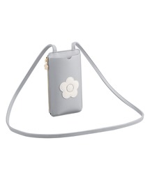 MARY QUANT（マリークワント）の「デイジーパッチ モバイルショルダー（スマホグッズ）」