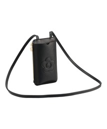 MARY QUANT（マリークワント）の「デイジーパッチ モバイルショルダー（スマホグッズ）」