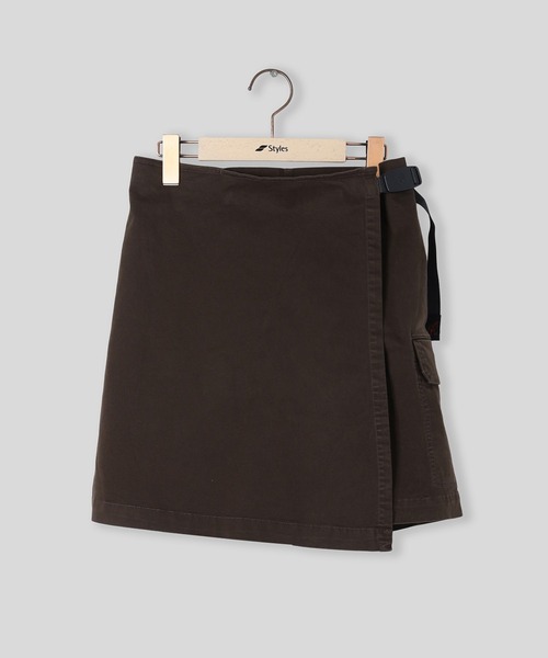 Gramicci(グラミチ)の「GRAMICCI W G-SKORT G5SW-P066(スカート・メンズ・ブラウン/ネイビー/オリーブ・M)」の1枚目の写真