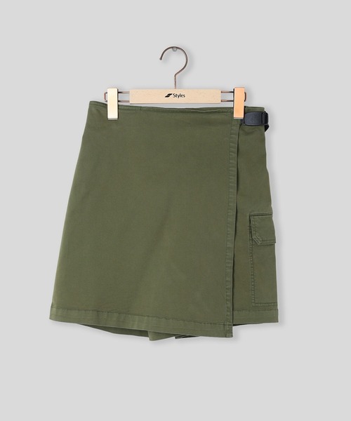Gramicci(グラミチ)の「GRAMICCI W G-SKORT G5SW-P066(スカート・メンズ・ブラウン/ネイビー/オリーブ・M)」の2枚目の写真