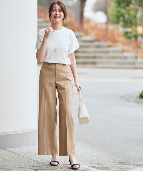 ANY SIS(エニィスィス)の「【and GIRL掲載/アイスタッチ】フレンチスリーブ ニット(ニット/セーター・レディース・スカイブルー系/ネイビー系/ブラック系2/ホワイト系/レッド系/ホワイト系2/ブルー系/ワイン系/ベージュ系2/黄土色系/ライトグレー系/グレー系2・MEDIUM)」の13枚目の写真