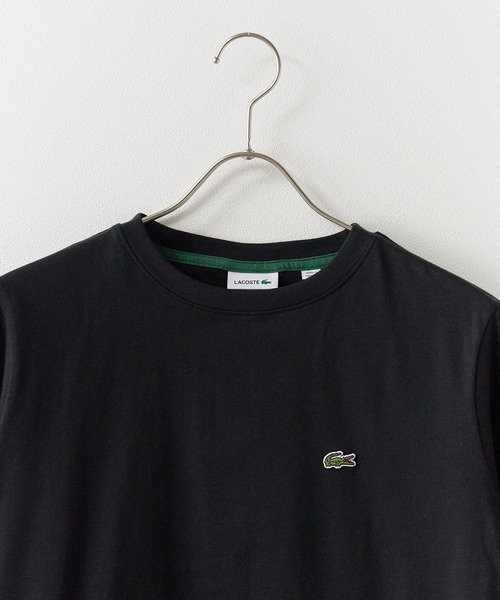 LACOSTE（ラコステ）の「LACOSTE/ラコステ WOMEN ロゴ Tシャツ ワンポイント シンプル ボーイズ レディース 2026年春夏（Tシャツ/カットソー・レディース・ホワイト/ライトブルー/ブラック/ネイビー/グリーン・S/M/L/XL）」の6枚目の写真