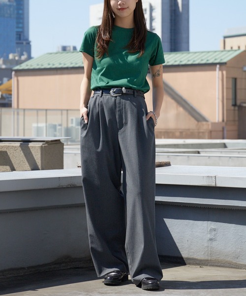 LACOSTE（ラコステ）の「LACOSTE/ラコステ WOMEN ロゴ Tシャツ ワンポイント シンプル ボーイズ レディース 2026年春夏（Tシャツ/カットソー・レディース・ホワイト/ライトブルー/ブラック/ネイビー/グリーン・S/M/L/XL）」の16枚目の写真