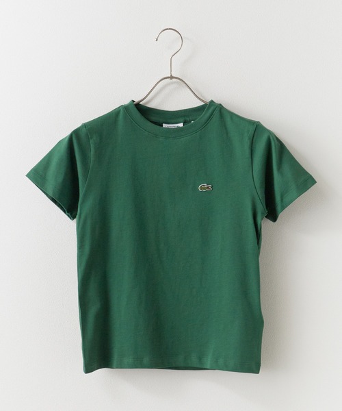 LACOSTE（ラコステ）の「LACOSTE/ラコステ WOMEN ロゴ Tシャツ ワンポイント シンプル ボーイズ レディース 2026年春夏（Tシャツ/カットソー・レディース・ホワイト/ライトブルー/ブラック/ネイビー/グリーン・S/M/L/XL）」の11枚目の写真