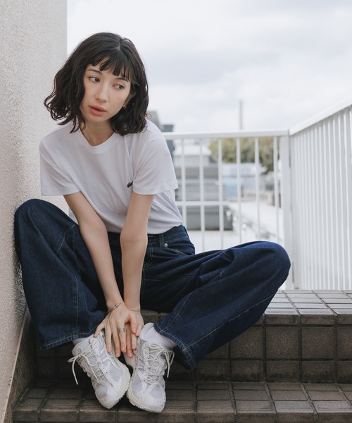 LACOSTE(ラコステ)の「LACOSTE/ラコステ WOMEN ロゴ Tシャツ ワンポイント シンプル ボーイズ レディース 2026年 夏 夏服(Tシャツ/カットソー・レディース・ホワイト/ライトブルー/ブラック/ネイビー/グリーン・S/M/L/XL)」の16枚目の写真