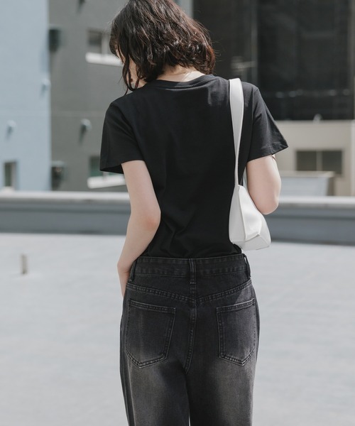 LACOSTE(ラコステ)の「LACOSTE/ラコステ WOMEN ロゴ Tシャツ ワンポイント シンプル ボーイズ レディース 2026年 夏 夏服(Tシャツ/カットソー・レディース・ホワイト/ライトブルー/ブラック/ネイビー/グリーン・S/M/L/XL)」の20枚目の写真