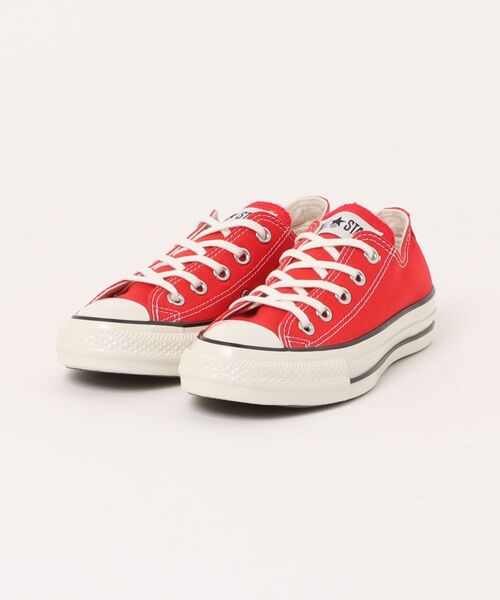 CONVERSE(コンバース)の「CONVERSE コンバース AS AGED OX オールスター エイジド OX 31318031 SIGNAL RED(スニーカー・メンズ・レッド・5/4h/4/3h/11h/10h/9h/9/8h/8/7h/7/6h/5h)」の1枚目の写真