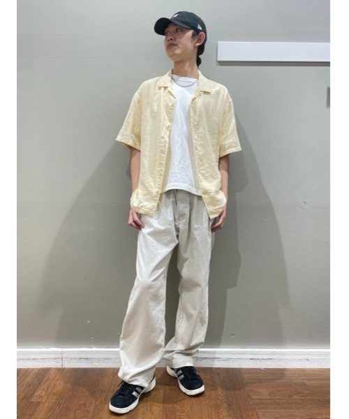 GAP(ギャップ)の「ボックスシルエット ガーゼ バケーションシャツ(シャツ/ブラウス・メンズ・ブラック/アイボリー・XL/L/M/S/XS)」の5枚目の写真